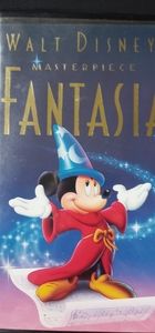 Disney Masterpiece Fantasia VHS Christmas Lead 1991